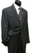 Men's Pinstripe - Stripe Two 2 Button Super Business - Wedding 2 piece Side Vented 2 Piece Suits For Men side vented in 4 colors - mensusa