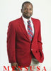 Men's RED 2 Button Sport Coats/Cheap Unique Dress Cheap Priced Blazer Jacket For Men For Men Jacket For Men Sale Excellent Quality (Men + Women) mensusa