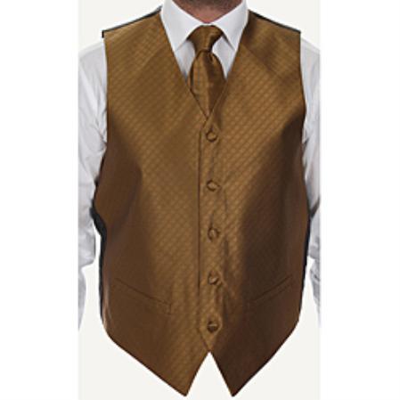 Burgundy V-Neck Flexible Vest 3-Piece Dress Tuxedo - Men'S Neck Ties - Mens Dress Tie - Trendy Mens Ties