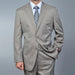 Men's Sand Twill-pattern 2-button Khaki ~ Texture ~ Sand Pattern Cheap Priced Business Suits Clearance Sale 2 Piece Suits - Two piece Business suits Suit mensusa