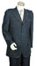 Men's Stylish Blue Fashion Zoot Denim Fabric Suit mensusa