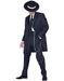 Men's Tuxedo Fashion Formal Black Longer Fashion Zoot Suit - mensusa