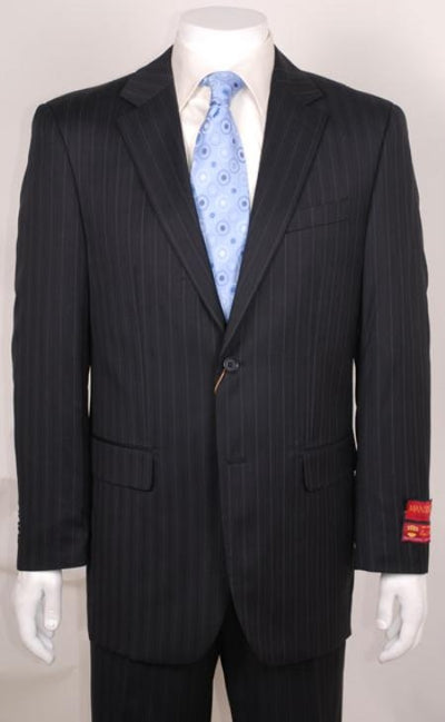 Black Pinstripe Pants