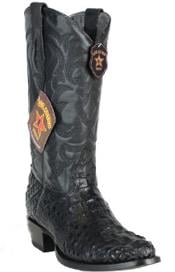 Men's Black Single Stitched Welt Los Altos Boots