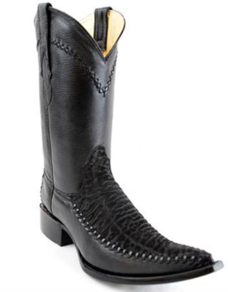 Bota Cuello de Toro Negro