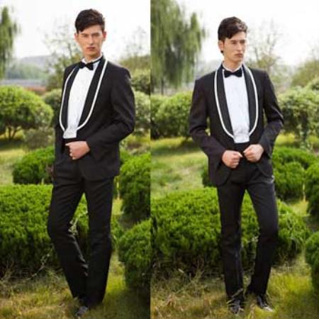 Black Retro Vintage Wedding Best Man Prom 2026 Dress Dinner Suits Tuxedos