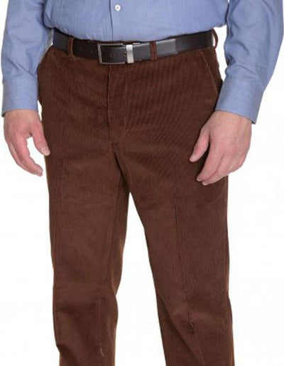 Mens Brown Corduroy Pants