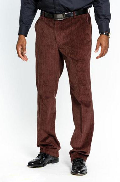 Mens Dark Brown Dress Pants