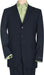 Mens Dark Navy Super 150'S Virgin Premier Quality Italian Fabric Design Available In 2 Or 3 Buttons Style Regular Classic Cut - mensusa