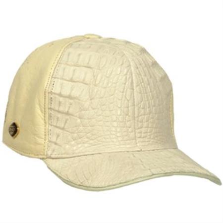 World Best Genuine Ostrich & Alligator Skin ~ Hueso Men's Baseball Western Hats