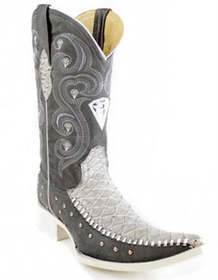 Bota Hormiguero Imitacion Gris