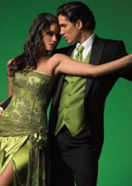 Men's 1-Button Peak Tuxedo Package