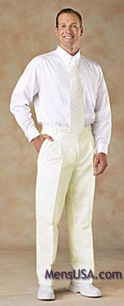 Cheap Mens White Dress Pants