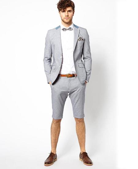 48 Short Suit - Mens Gray Suits 48s main image 1