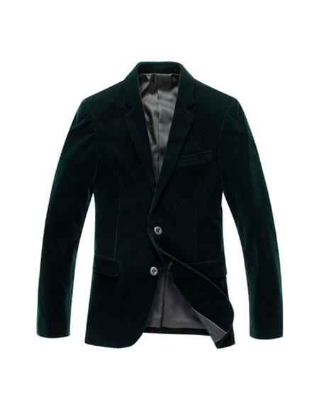 Alberto Nardoni Brand Light Blue Men'S Stylish Casual 1 Button Slim Fit Shawl Lapel Coat Blazer