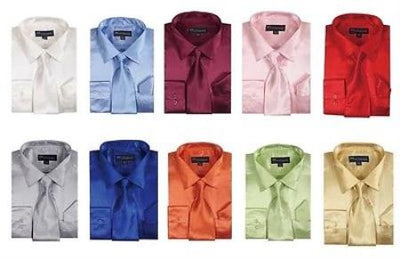 Shiny Satin Dress shirt