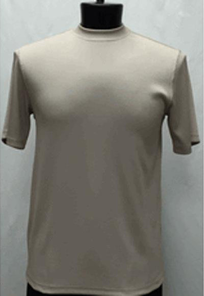 Short Sleeve Mock Neck