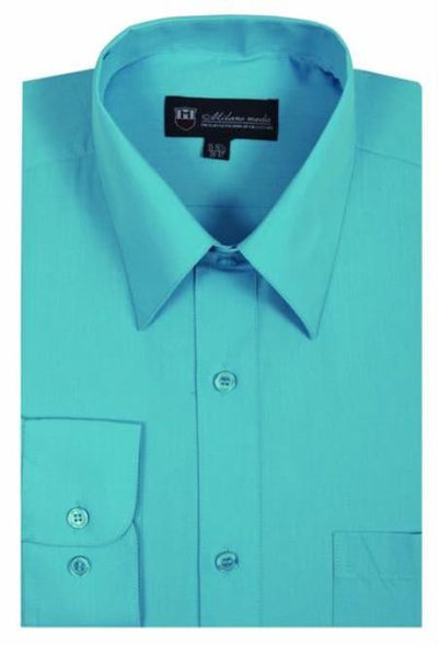 Turquoise Color Dress Shirt
