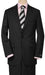 Mix and Match Suits Solid Black Quality Suit Separates, Total Comfort Any Size Jacket&Any Size Pants mensusa