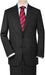 Mix and Match Suits Solid Charcoal Gray Quality Suit Separates, Total Comfort Any Size Jacket&Any Size Pants mensusa