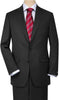 Mix and Match Suits Solid Charcoal Gray Quality Suit Separates, Total Comfort Any Size Jacket&Any Size Pants mensusa