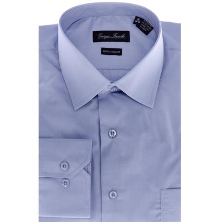Affordable Clearance Cheap Mens Dress Shirt Sale Online Trendy - Bright Two Tone Solid French Cuff Lavender Big and Tall  Shirt main image 1