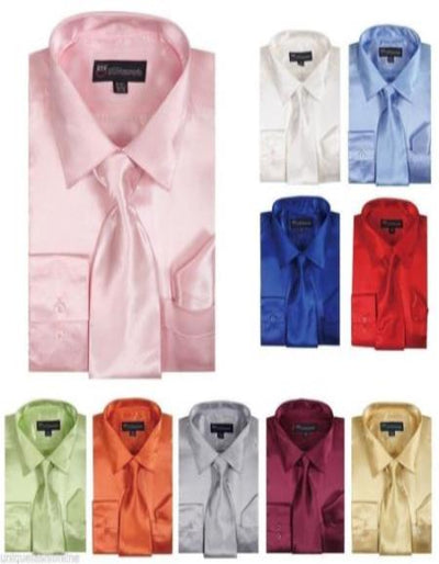 Shiny Satin Dress shirt