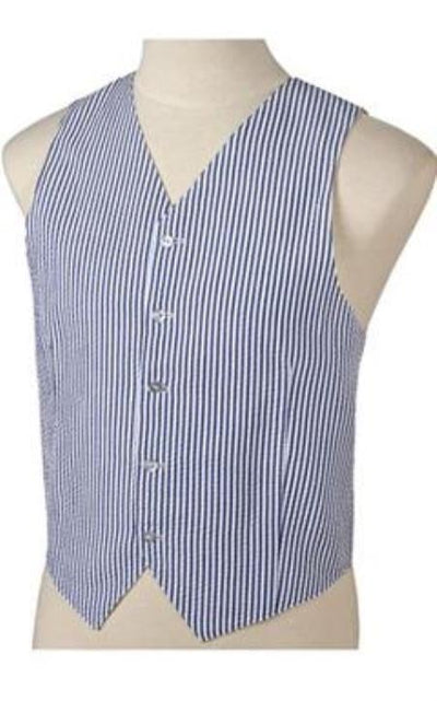 Seersucker Vests