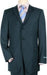 Navy Pinstripe premier quality italian fabric Super 140 Three - 3 Buttons style - mensusa