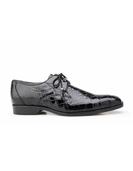 Cinto Vaquero Negro All-Over Genuine  World Best Alligator ~ Gator Skinr Black -  Cinturon De Cocodrilo main image 0