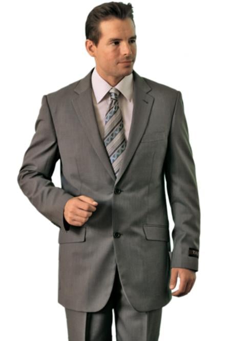 Men's Suit Charcoal Stripe ~ Pinstripe Affordable Cheap Priced Business Suits Clearance Sale Online Sale