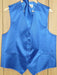 ROYAL BLUE Groomsmen Dress Tuxedo Wedding Vest ~ Waistcoat ~ Waist coat & Tie set Buy 10 of same color Tie For $25 Each - Men's Neck Ties - Mens Dress Tie - Trendy Mens Ties mensusa