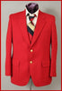 Regular $399 Men's Hot Red 2 Button Cheap Priced Blazer Jacket For Men Sportcoats mensusa