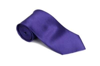 Royalpurple 100% Silk Solid Necktie With Handkerchief Buy 10 of same color Tie For $25 Each-Men's Neck Ties - Mens Dress Tie - Trendy Mens Ties mensusa