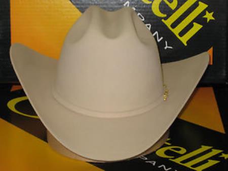 Tejana Serratelli Designer 30x San Jose Buckskin 3 1/2 Brim Western Cowboy Hat
