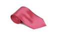 Shockingpink 100% Silk Solid Necktie With Handkerchief Buy 10 of same color Tie For $25 Each-Men's Neck Ties - Mens Dress Tie - Trendy Mens Ties mensusa
