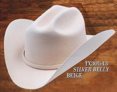 Gray Cowboy Western 4X Felt Hats Texas Style main image 1