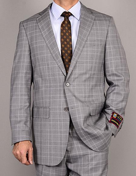 Giorgio Fiorelli Suit Men's Two Buttons Plaid Authentic Giorgio Fiorel ...