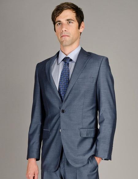 Giorgio Fiorelli Suit Men'sSharkskin Authentic Giorgio Fiorelli Brand suits Flat Front Pants