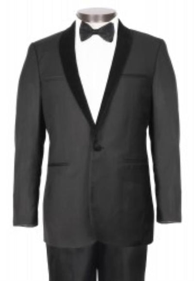 Black Slim Fit Dress Pants
