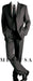 Solid Black Formal Cheap Priced Business Suits Clearance Sale +Shirt & Tie As Seen In Picture Package Combo ~ Combination Available in 2 or Three ~ 3 Buttons Style Regular Classic Cut mensusa