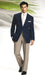 Solid Dark Navy Blue Suit For Men 2 Button Sport Coat Jacket Cheap Priced Unique Dress Blazer For Men Jacket For Men Sale + Any Color Dress Pants For Men mensusa