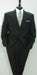 St2 Liquid Black Men's Double Vent Suits premier quality italian fabric Super 150's Wool mensusa