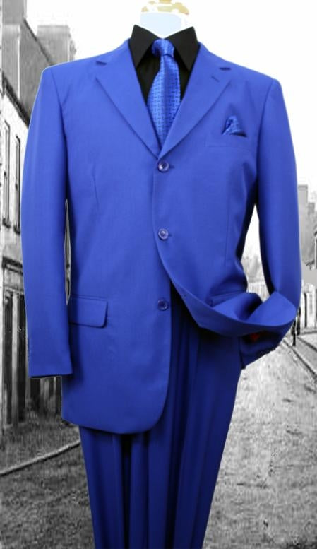 Super 120'S G-Royal Solid Color Dress Suits for Men mensusa