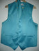 TORQUISE GROOMSMEN DRESS TUXEDO WEDDING Vest ~ Waistcoat ~ Waist coat & TIE SET Buy 10 of same color Tie For $25 Each - Men's Neck Ties - Mens Dress Tie - Trendy Mens Ties mensusa