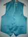 TORQUISE GROOMSMEN DRESS TUXEDO WEDDING Vest ~ Waistcoat ~ Waist coat & TIE SET Buy 10 of same color Tie For $25 Each - Men's Neck Ties - Mens Dress Tie - Trendy Mens Ties mensusa