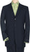 Three Button Suit Style Dark Blue premier quality italian fabric 3 Button style Super 150's - mensusa