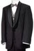 Tux Men's Tuxedo Shawl Collor Super 120's Suit + Shirt + Any Color Bow Tie - mensusa