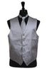 Tuxedo Vest - Wedding Vest Grey paisley tone on tone wedding tuxedos - Men's Neck Ties - Mens Dress Tie - Trendy Mens Ties mensusa