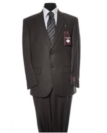 Men's Black 2 Button 2 Piece Suit